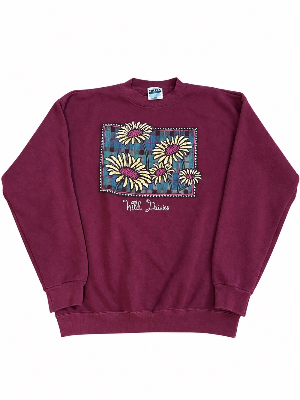 Vintage Tultex Wild Daisies Sweatshirt